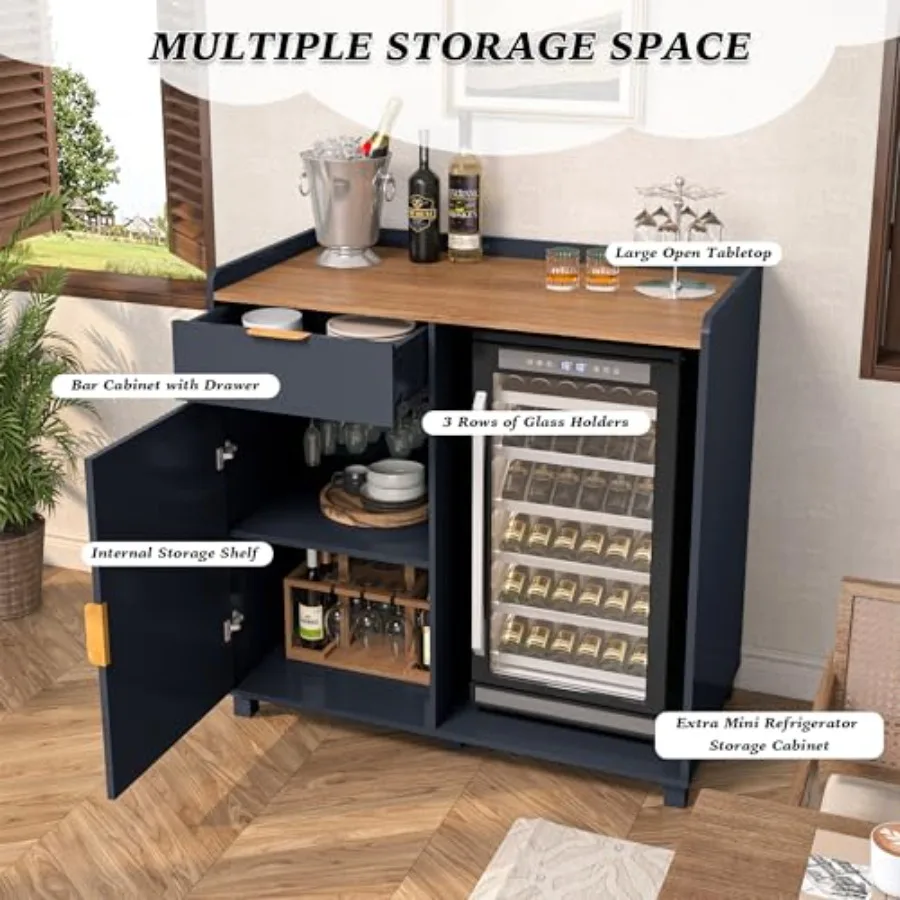 Mobile bar con vano frigorifer - Home Bar And Fridge recensione e prezzo