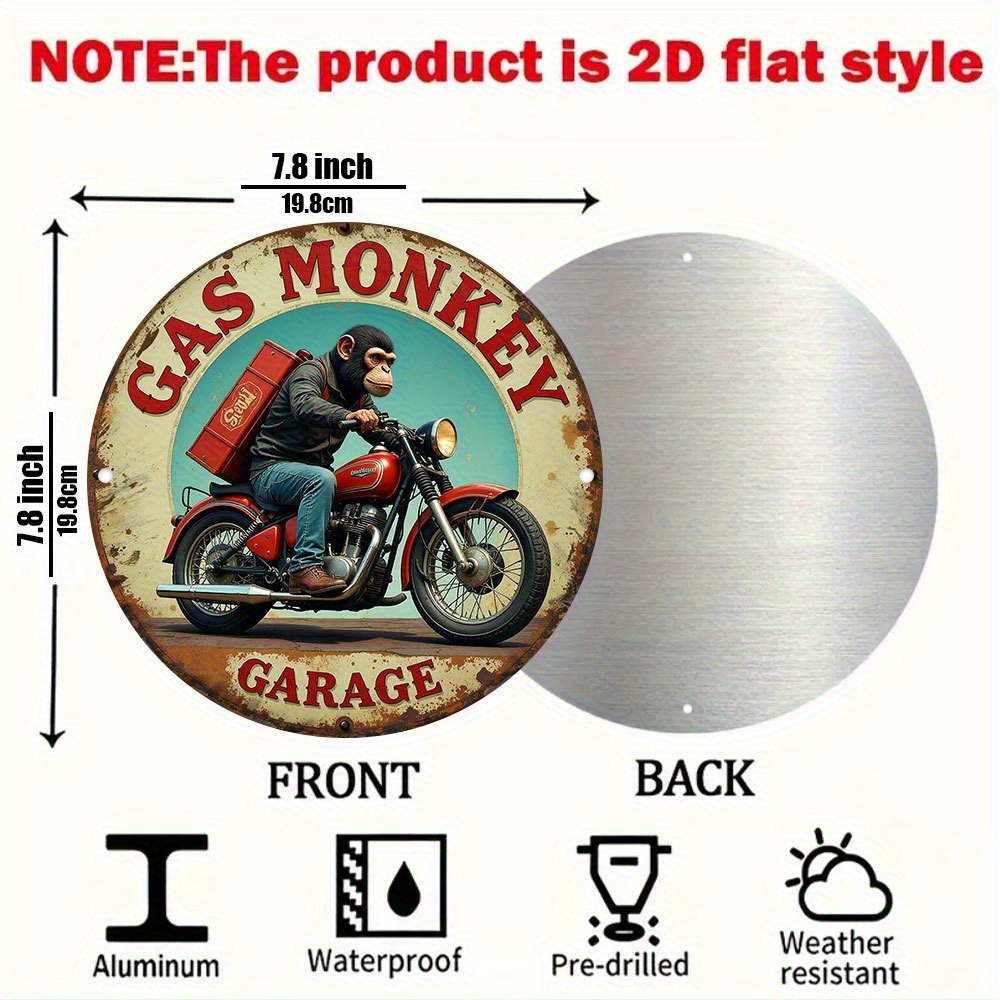 Vintage Gas Monkey Garage Wall - Home Bar Signs recensione e prezzo