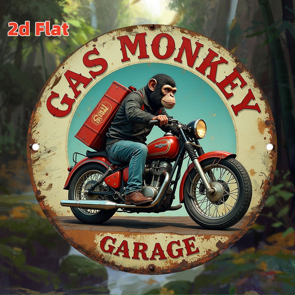 Vintage Gas Monkey Garage Wall - Home Bar Signs recensione e prezzo