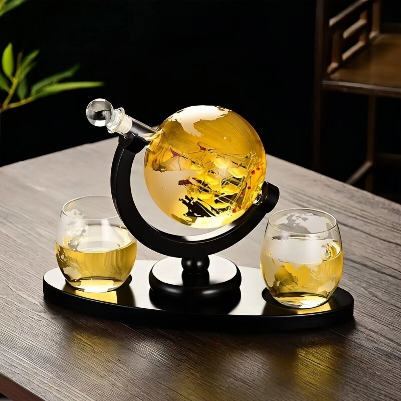 Set Decanter per Vino a Forma  - Home Bar Stand recensione e prezzo