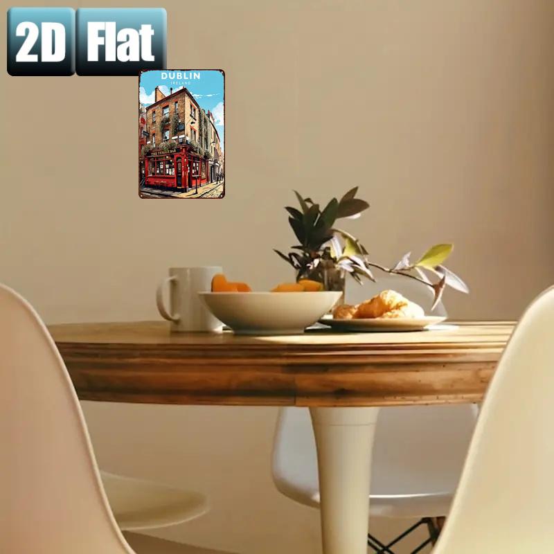 Targa in metallo Temple Bar di - Home Bar Signs recensione e prezzo