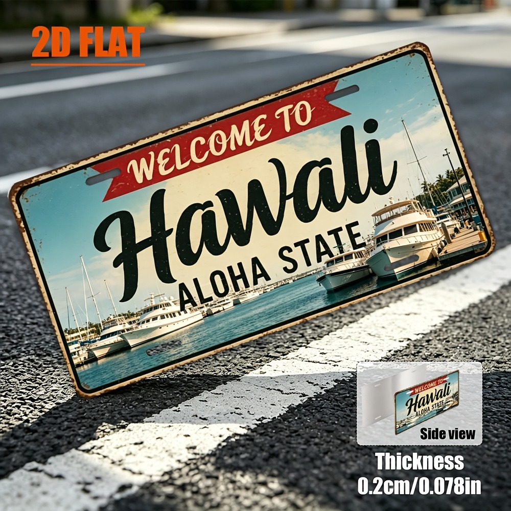 Insegna retrò hawaiana piatta  - Home Bar Signs recensione e prezzo